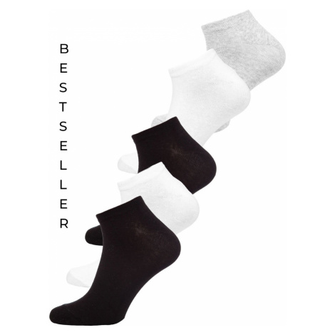 Farebné pánske kotníkové ponožky Bolf X10161-5P 5KS