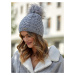 Dark gray winter hat