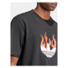 Adidas Tričko Flames Logo IS0178 Čierna Loose Fit