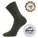 Voxx Powrix Unisex sportovní merino ponožky BM000003618800100828 khaki