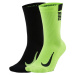Nike MULTIPLIER MIX Unisex ponožky, čierna, veľkosť