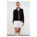 Trendyol Black Color Block Knitwear Cardigan