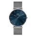 Daniel Wellington Hodinky Classic Mesh DW00100628 Tmavomodrá