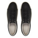 Calvin Klein Sneakersy Low Top Lace Up Lth HM0HM01516 Čierna