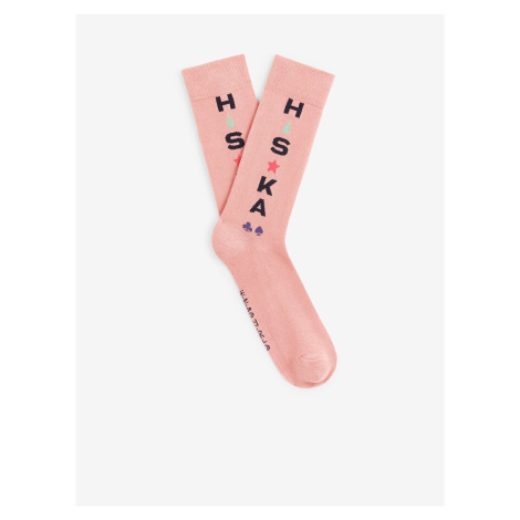 Ružové pánske ponožky Celio Ldihunt