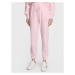 Pinko Teplákové nohavice 100371 A0KN Ružová Regular Fit