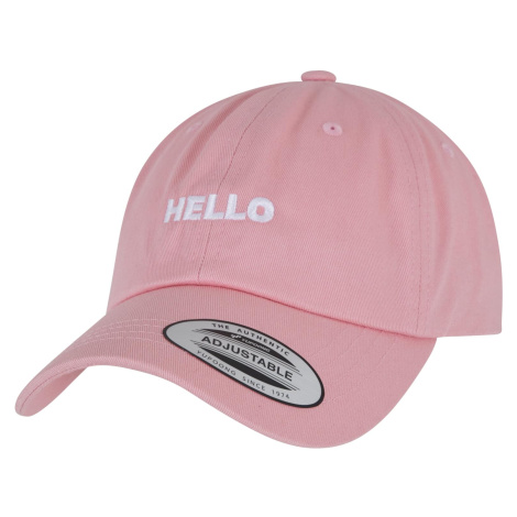 Hello Goodbye Cap pink mister tee