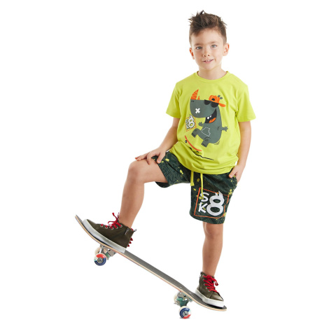 Denokids Skateboard Hypo Boys T-shirt Shorts Set