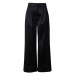 Abercrombie & Fitch Plisované nohavice  čierna