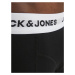 JACK & JONES Boxerky 'Solid'  čierna / biela