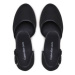 Calvin Klein Jeans Espadrilky Wedge Sandal Close Toe Ess YW0YW01194 Čierna