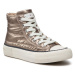 Tommy Hilfiger Plátenky High Top Lace-Up Sneaker T3A9-32290-1437 S Zlatá