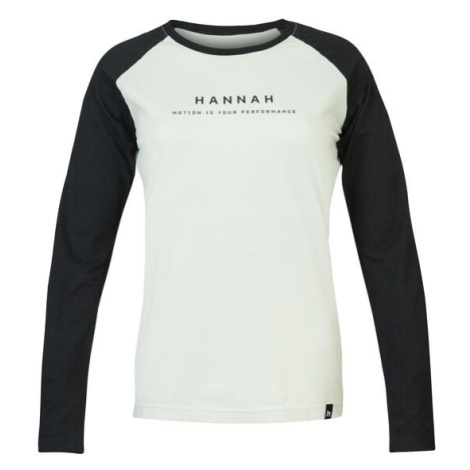 Hannah PRIM Dámske tričko s dlhým rukávom, biela, veľkosť
