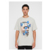 Men's T-shirt Le Papillon Oversize Tee - grey