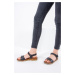 Fox Shoes Black Women's Sandals