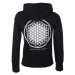 mikina s kapucňou ROCK OFF Bring Me The Horizon Flower Of Life Lady Čierna