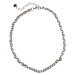 Uran Basic Necklace - silver color