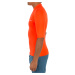 Pánske tričko Top 100 proti UV žiareniu s krátkym rukávom na surf oranžové