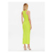 MICHAEL Michael Kors Úpletové šaty MS381M033D Zelená Slim Fit