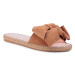 Manebi Espadrilky Sandals With Bow W 1.1 J0 Hnedá