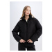 DEFACTO Waterproof Regular Fit Hooded Coat