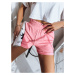 Women's shorts KAKKI light pink Dstreet