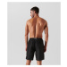 Plavky Karl Lagerfeld Karl Logo Long Boardshorts Black