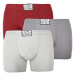 3PACK pánske boxerky Styx long klasická guma viacfarebné (F10606263)