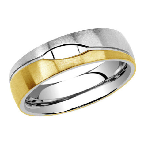 Oceľový snubný prsteň pre mužov LE BLANC Silvego