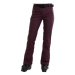 Dámske lyžiarske softshellové nohavice FUNDANGO Galena Softshell Pants-398-aubergine