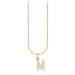 Thomas Sabo KE2252-414-14-L45V Gold-plated Necklace Letter M