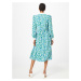 Rich & Royal Košeľové šaty  nebesky modrá / svetlomodrá / zelená / biela