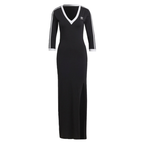 ADIDAS ORIGINALS Šaty 'Adicolor Classics'  čierna / biela