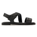 Calvin Klein Jeans Sandále Flat Sandal V3A2-80825-1688 M Čierna