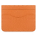 Slim Credit Cardholder Bohemian "ORANGE" Strieborná