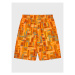 Nike Plavecké šortky Logo Mashup NESSC791 Oranžová Regular Fit