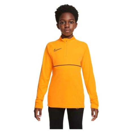 Nike DRI-FIT ACADEMY B Chlapčenské futbalové tričko, oranžová, veľkosť