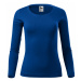 MALFINI Dámske tričko s dlhým rukávom Fit-T Long Sleeve - Kráľovská modrá