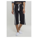 Women's Strappy Terry Culotte Black/White