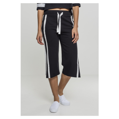 Women's Strappy Terry Culotte Black/White Urban Classics