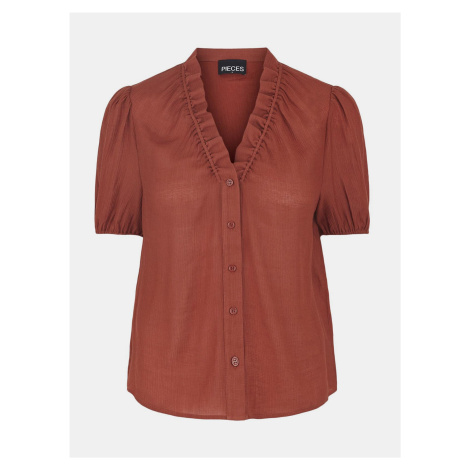 Brown blouse Pieces Lynwen - Women