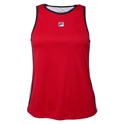 Fila AVA Dámsky top, červená, veľkosť