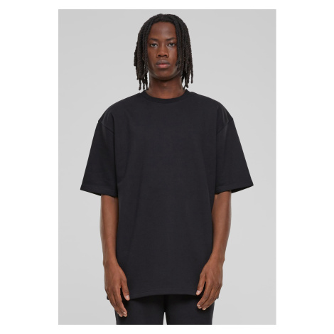 Men's Light Terry T-Shirt Crew - Black