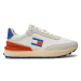 Tommy Jeans Sneakersy Tjm Tech Runner Material Mix EM0EM01300 Biela