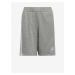 adidas Performance Grey Boys Brindle Shorts - unisex