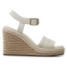 Calvin Klein Espadrilky Wedge 70Hh - He HW0HW01499 Béžová