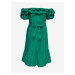 Zelené šaty s odhalenými ramenami Jacqueline de Yong Cuba