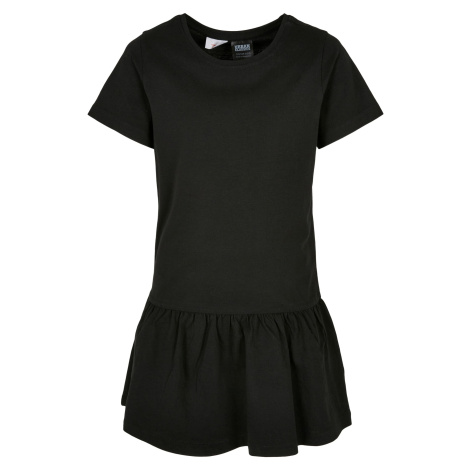 Dievčenské šaty Valance Tee čierne Urban Classics