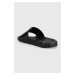 Šľapky Calvin Klein POOL SLIDE RUBBER pánske, čierna farba, HM0HM01062