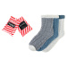 Funky Steps 3 PACK - mäkké teplé dámske ponožky FSB402 36-41